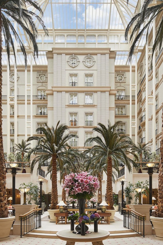 Winter garden at Landmark London