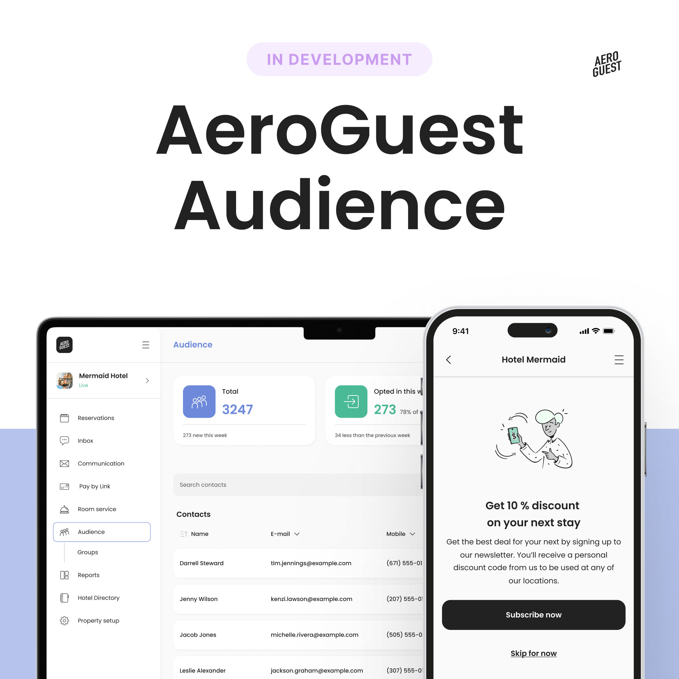 AeroGuest Audience Insights