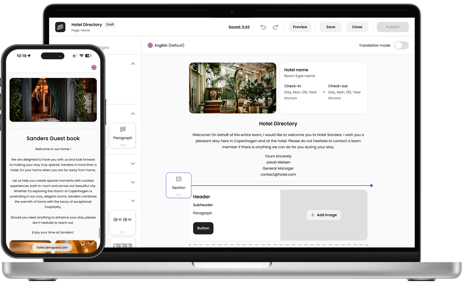 Hotel Directoy Builder