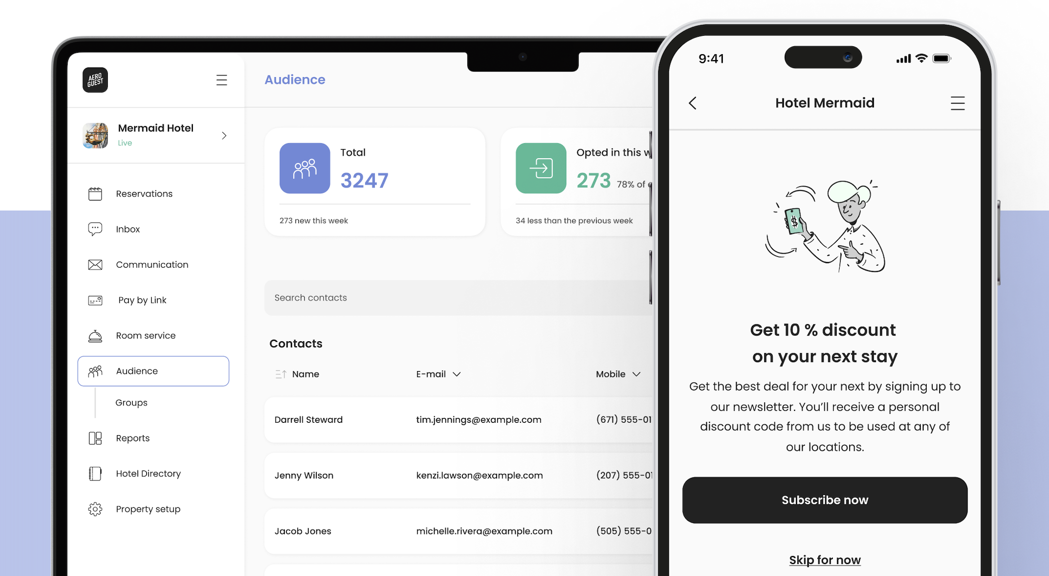 AeroGuest Audience Insights